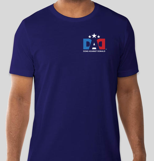 "Dons Against Donald" T-Shirt - Navy Blue